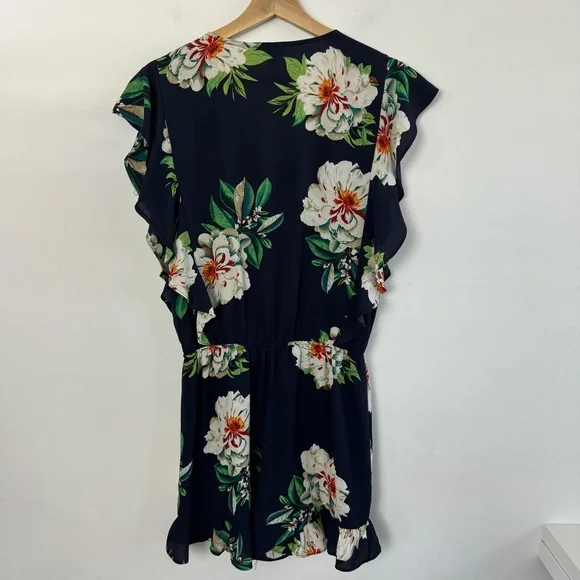 Umgee Black Floral Romper - Picture 10 of 11